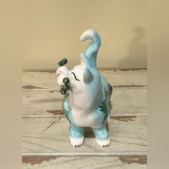 Lacombe Annaco Creations 2002 Palm Trees Whimsical Cat - Picture 2 of 8